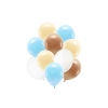 Set de baloane din latex – mix pastel, 10 buc.