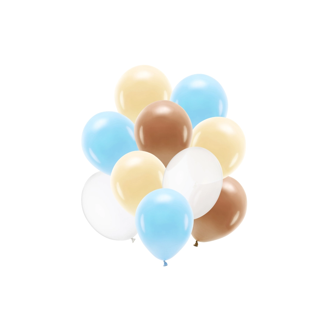 Set de baloane din latex – mix pastel, 10 buc.