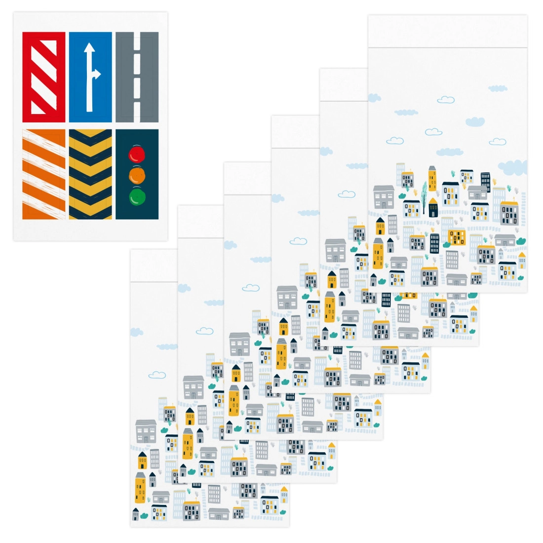 Set de punguțe pentru bomboane Cars, 6 bucăți