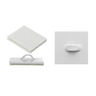 Samolepicí držák s očkem, nosnost 0,5 kg, balení 100 ks