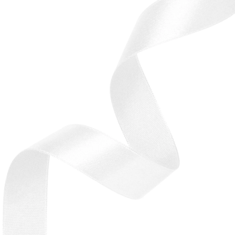 Satenasti trak – bel 3,8 cm x 23 m