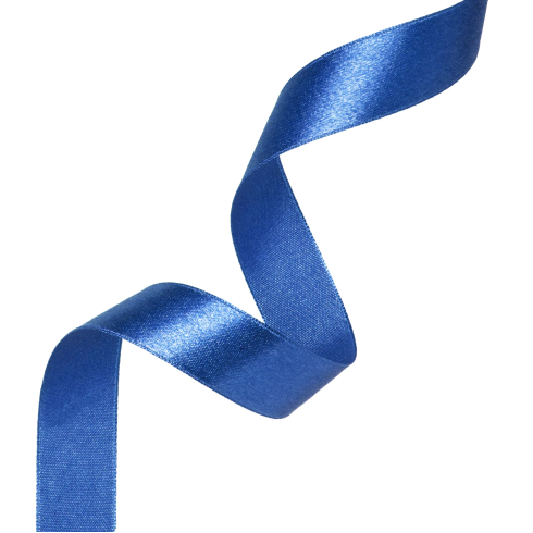 Szatén szalag – kék, 1,2 cm x 23 m Szatén szalag – kék, 1,2 cm x 23 m