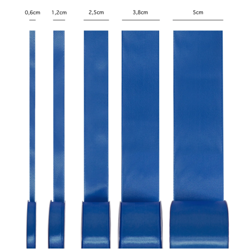 Szatén szalag – kék, 1,2 cm x 23 m Szatén szalag – kék, 1,2 cm x 23 m
