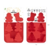 Formă din silicon pentru 6 prăjiturele de Crăciun