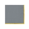 Șervețele gri Classic Gold - 10 buc.