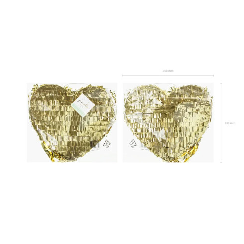 Összehajtható piñata – Love Heart, 36×32×10 cm Összehajtható piñata – Love Heart, 36×32×10 cm