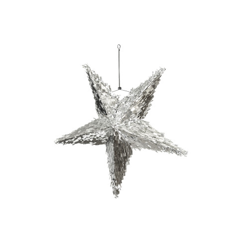 Összehajtható Star pináta 68x68x30 cm, ezüst Összehajtható Star pináta 68x68x30 cm, ezüst