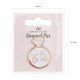 Zománcozott kitűző Team Bride rosegold Zománcozott kitűző Team Bride rosegold