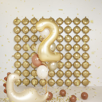 Stoječa folijska balonska dekoracija Brontozaver 91 x 85 cm