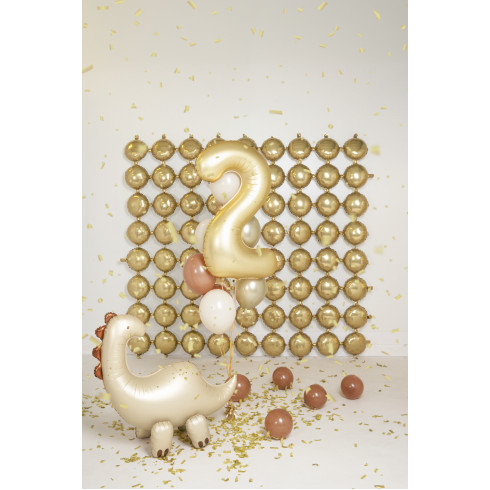 Stoječa folijska balonska dekoracija Brontozaver 91 x 85 cm