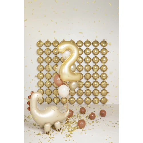 Álló fólia lufidísz Brontosaurus 91×85 cm