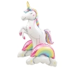Balon din folie autoportant Unicorn și curcubeu 52x94x43 cm