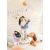 Samostojeći folijski balon psić Corgi 88 × 70 cm