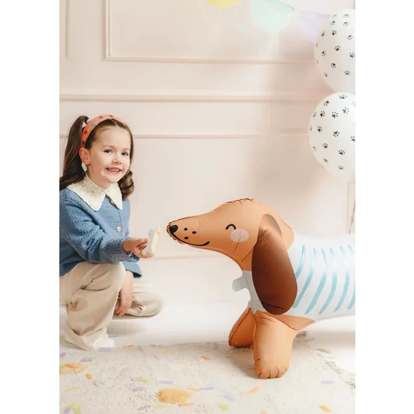 Álló fólia lufi – tacskó, 89x58 cm