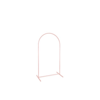 Stojan na kulisu, mini oblúk, zaprášená ružová 80x150 cm