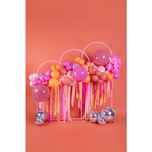 Suport pentru fundal, mini arc, roz pudrat 80x150 cm