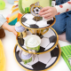 Foci témájú muffin- és süteménytartó állvány 34x41 cm – DIY Foci témájú muffin- és süteménytartó állvány 34x41 cm – DIY