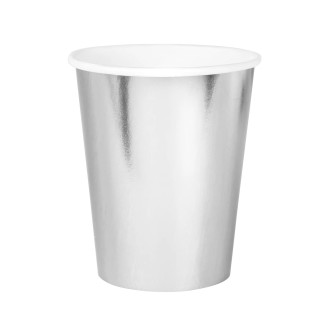 Srebrni kozarčki 220 ml – 6 kosov