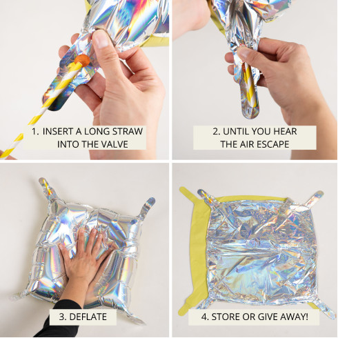 Steklenica s helijem, 50 balonov - helij za napihovanje balonov