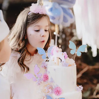 Rojstnodnevna sveča za torto Samorog, 9 cm