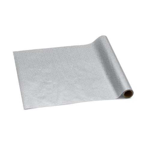 Tüll asztali futó – ezüst, 0,36 × 3 m Tüll asztali futó – ezüst, 0,36 × 3 m