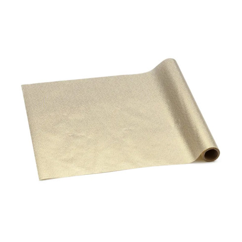 Tüll asztali futó – arany, 0,36 × 3 m