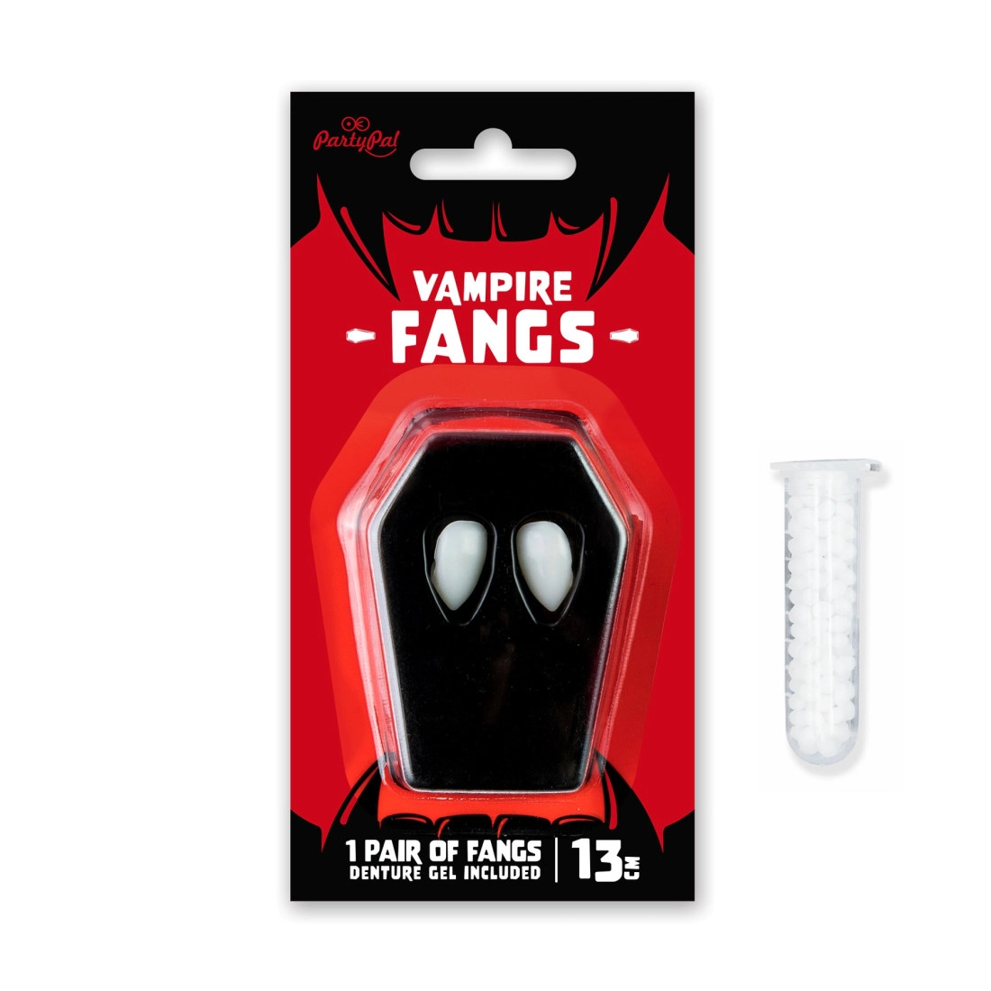 Dinți de vampir Halloween 1,3 cm