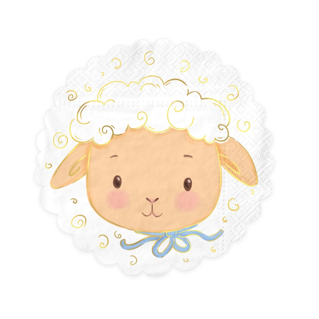 Húsvéti papírszalvéták Bárány, 10 db