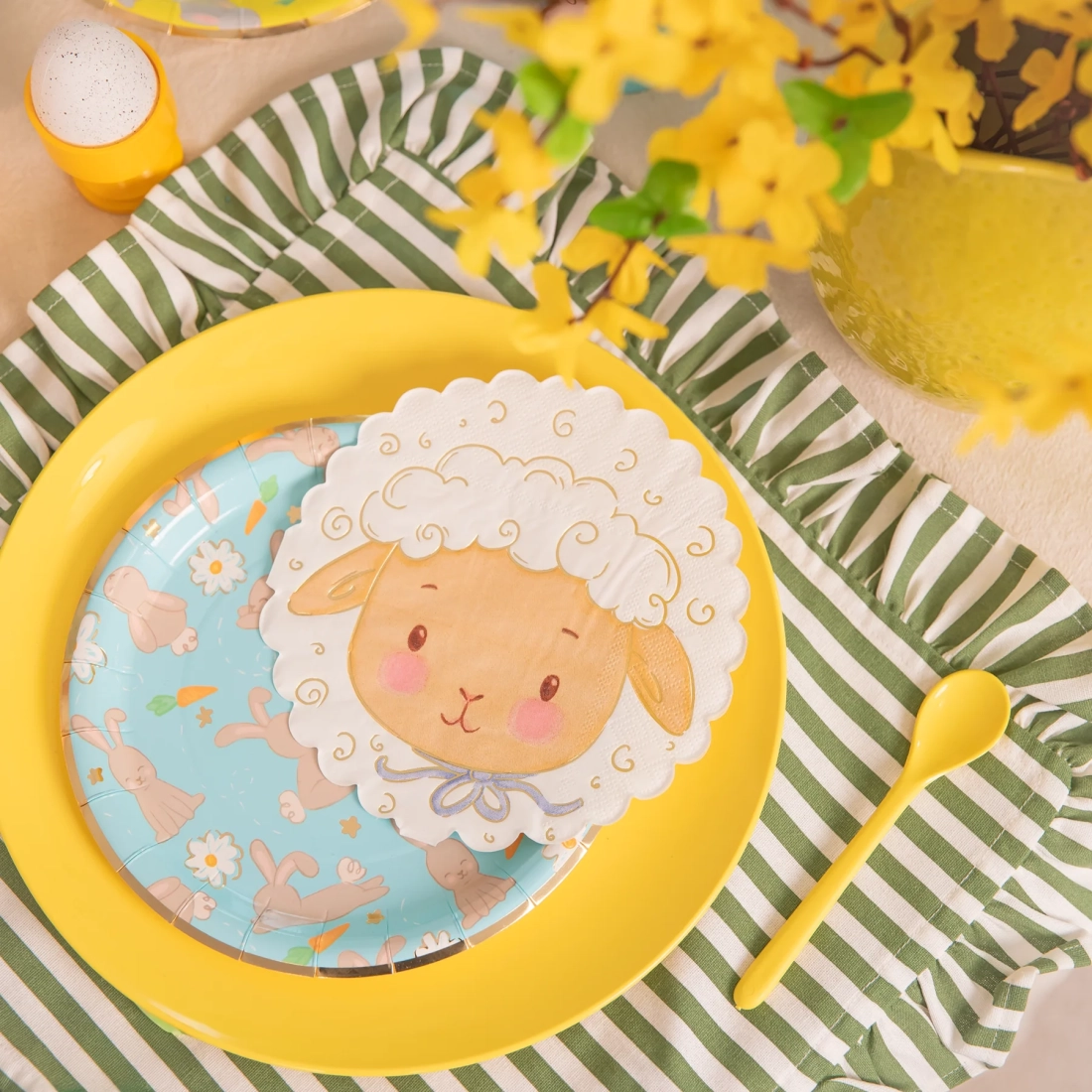 Húsvéti papírszalvéták Bárány, 10 db