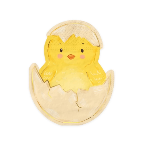 Șervețele de hârtie de Paște, Puișor în ou, 10 buc.