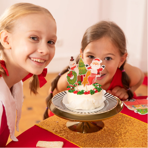 Karácsonyi sütemény- és muffin díszek, vegyes csomag, 6 db Karácsonyi sütemény- és muffin díszek, vegyes csomag, 6 db