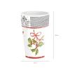 Karácsonyi papírpoharak 220 ml, 10 db