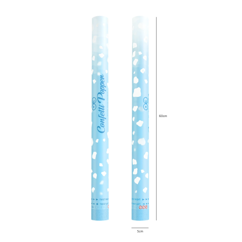 Kilövős konfetti – fehér szirmok, 60 cm Kilövős konfetti – fehér szirmok, 60 cm