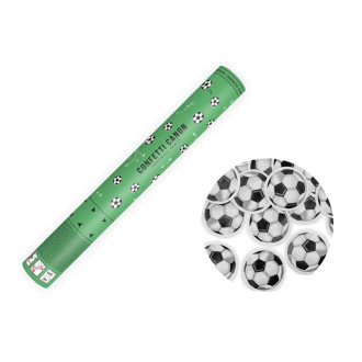 Kilövős konfetti – focilabdák, 40 cm