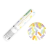 Confetti cu declanșare – dungi pastel, 20 cm