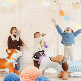 Izstrelitvene konfete – pastelni trakovi, 20 cm