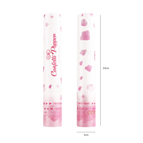 Konfetti kilövő – rózsaszirmok, 30 cm Konfetti kilövő – rózsaszirmok, 30 cm