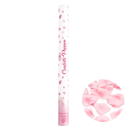 Konfetti kilövő – rózsaszirmok, 60 cm