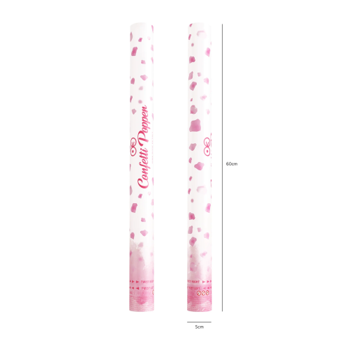 Konfetti kilövő – rózsaszirmok, 60 cm Konfetti kilövő – rózsaszirmok, 60 cm