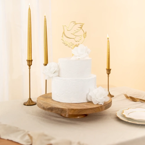 Srebrni disco topperji – komplet 8 kos