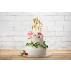 Decorațiune pentru tort Mr & Mrs – 25,5 cm