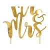 Decorațiune pentru tort Mr & Mrs – 25,5 cm