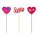 Tortadísz “Love” – 3 darabos készlet