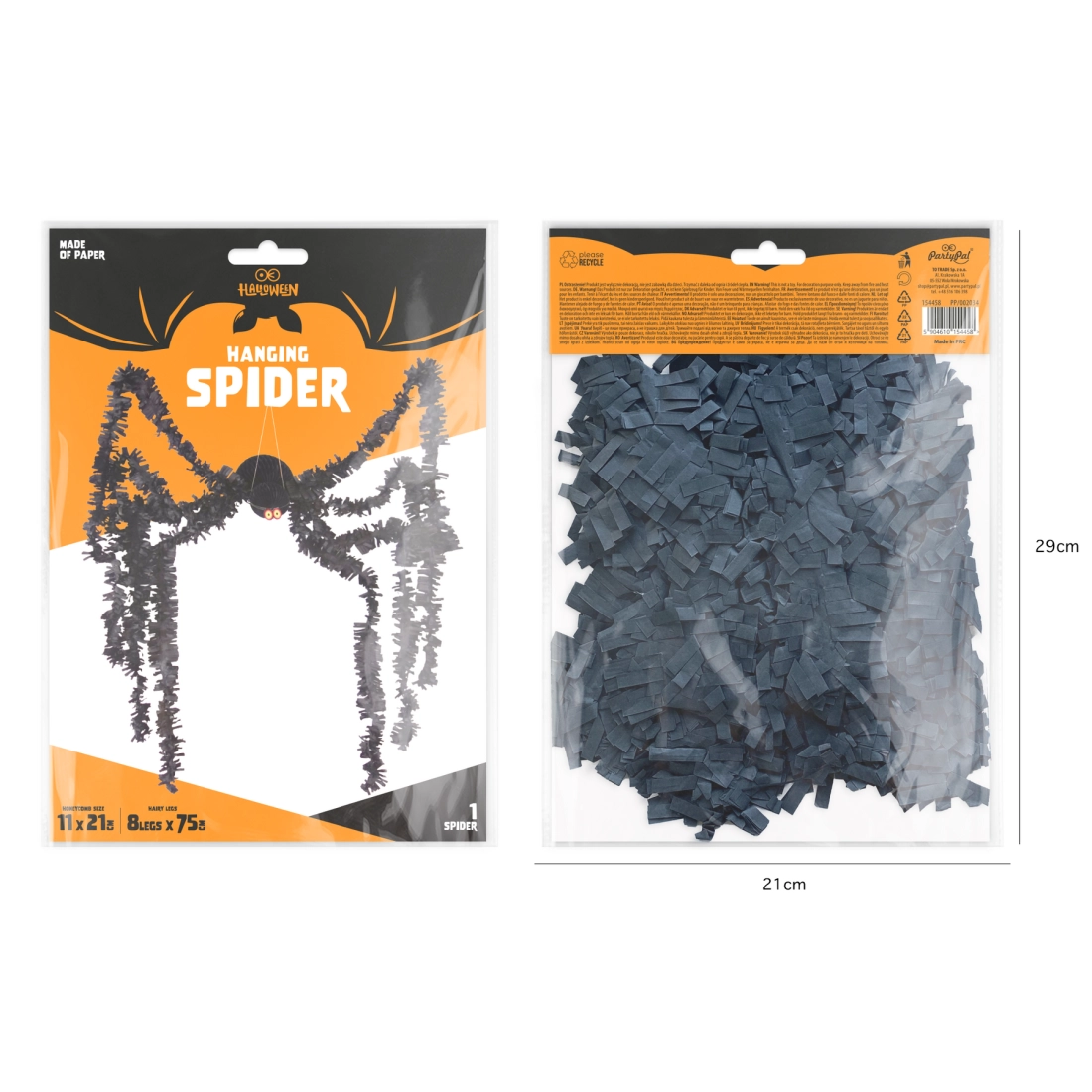 Függő dekoráció Pók