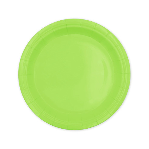 Zöld papírtányérok 18 cm – 6 darab Zöld papírtányérok 18 cm – 6 darab