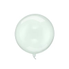 Balon sferic din folie verde Bobo 40 cm – balon decorativ transparent