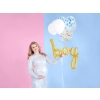 Balon folie auriu BOY 63,5x74 cm