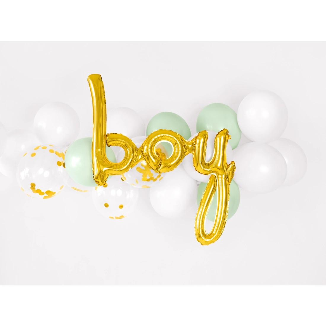 Balon folie auriu BOY 63,5x74 cm