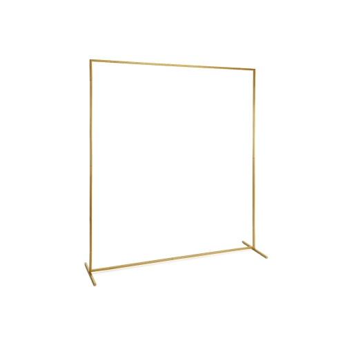 Zlati pravokotni stojalo za balone 160x210 cm