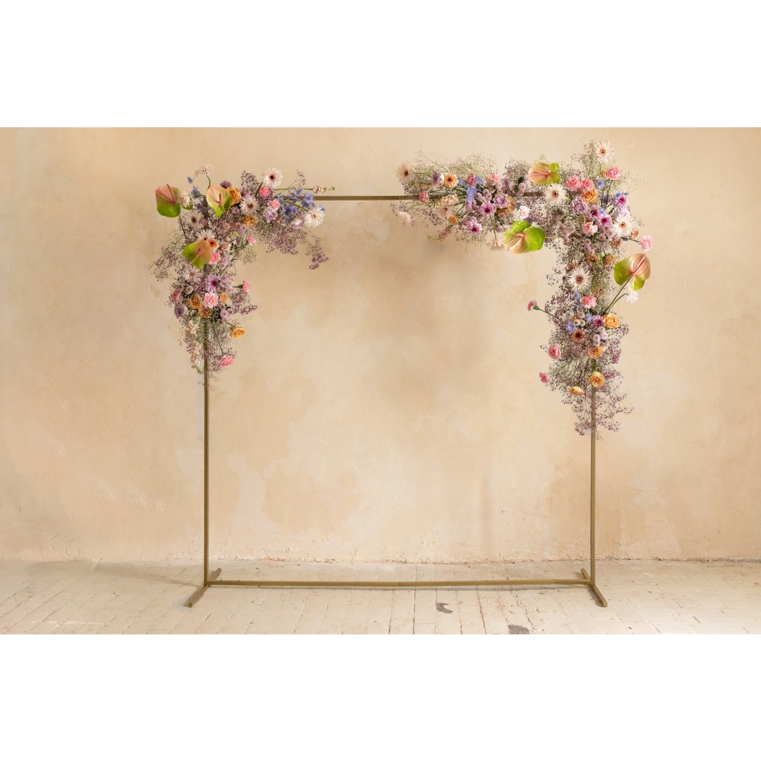 Arany háttérkeret 200x200 cm